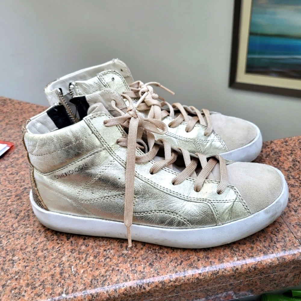 Hightop Crime London shoes 7.5